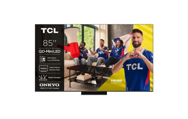 TCL Téléviseur UHD 4K TC 85C6KPRO